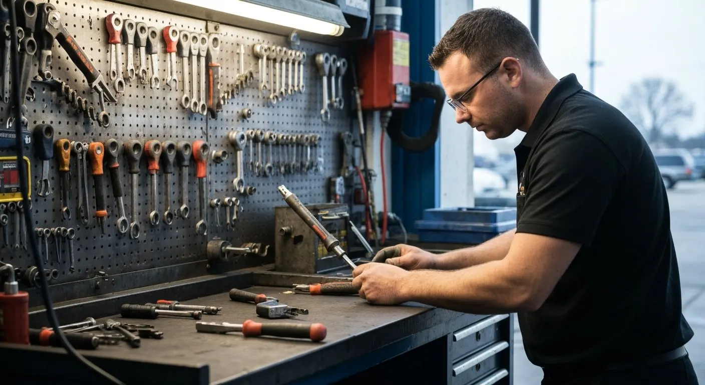 automotive locksmith illustrating Transponder Key Aledo: Mobile Key Cutting & Programming
